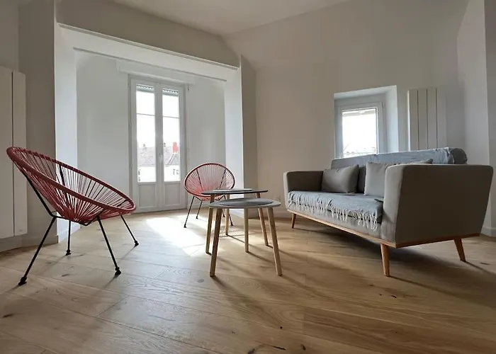 アパート Le Dolce 65m2 Centre De 4 Personnes ディジョン